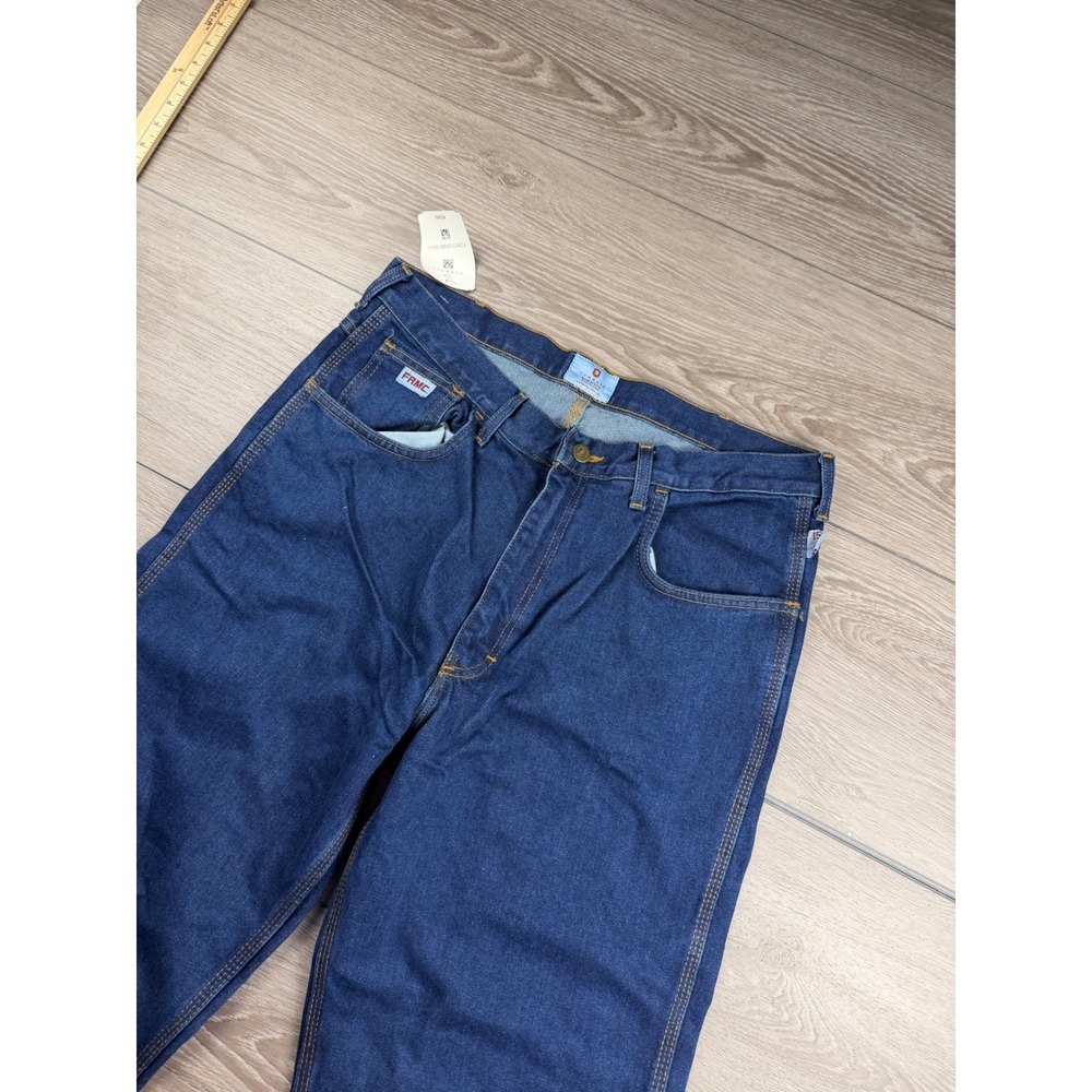 Tyndale Mens Jeans FRMC Flame Resistant F290T Denim Blue 36x30 New